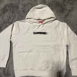 White Supreme Hoodie 
