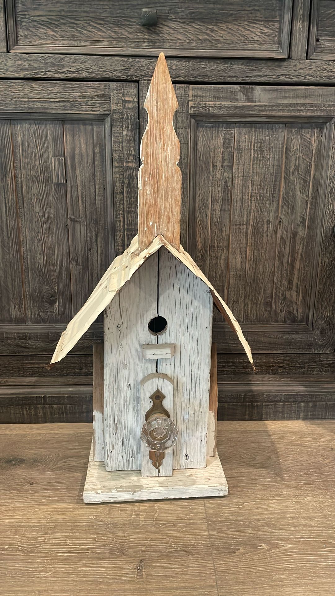 Old Barnwood birdhouse