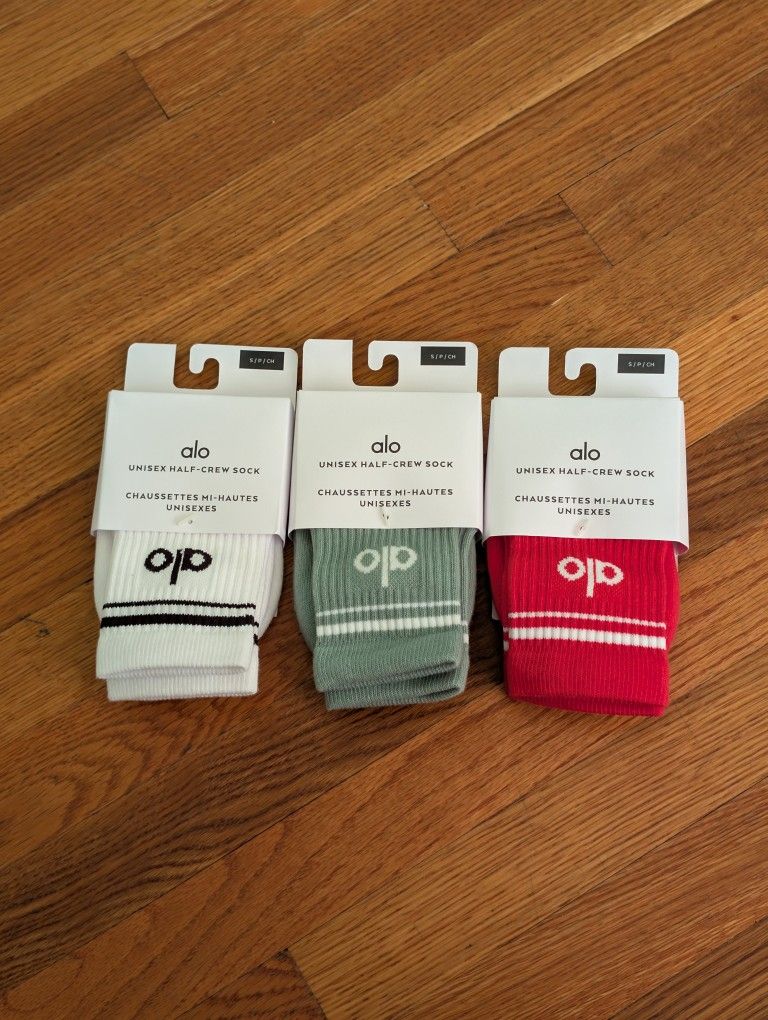 Alo Socks $30 per