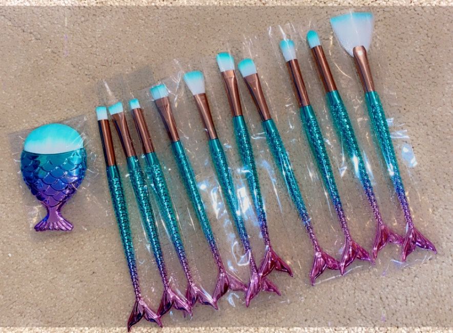 Mermaid Makeup Brushes (Set)