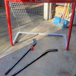 Youth Franklin Sports Hockey Goal, Ball and Stick Set 