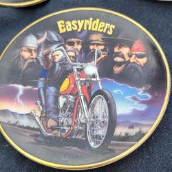 Easyriders Miniature Collector PLATES Harley DAVIDSON  HD MOTORCYCLE 