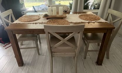 Dining Table with 4 Chairs
