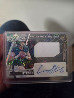 Carson Strong rookie card