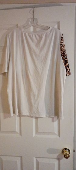 A cheetah print t-shirt for women