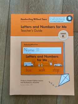 Handwriting without tears