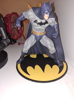 Batman figurine with stan.