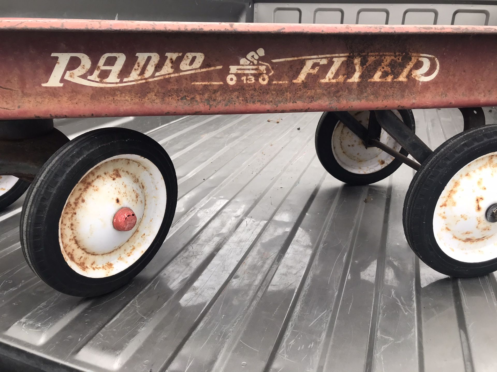 Vintage Radio Flyer wagon