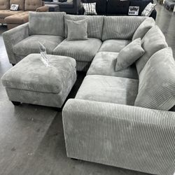 New Light gray Sectional