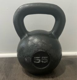 55 lb Cast Iron Kettlebell