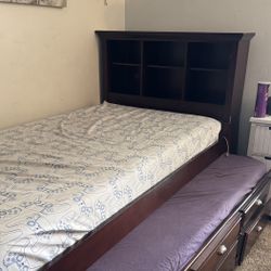 Twin Bed ONE Mattress Included