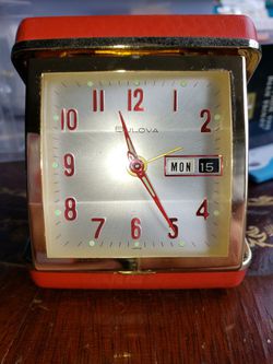 Bulova travel clock