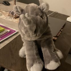 rhino plushie