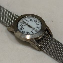 Silver watch
