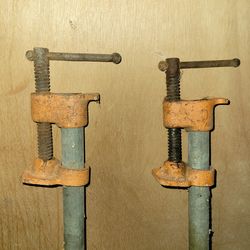 Heavy duty steel bar clamps