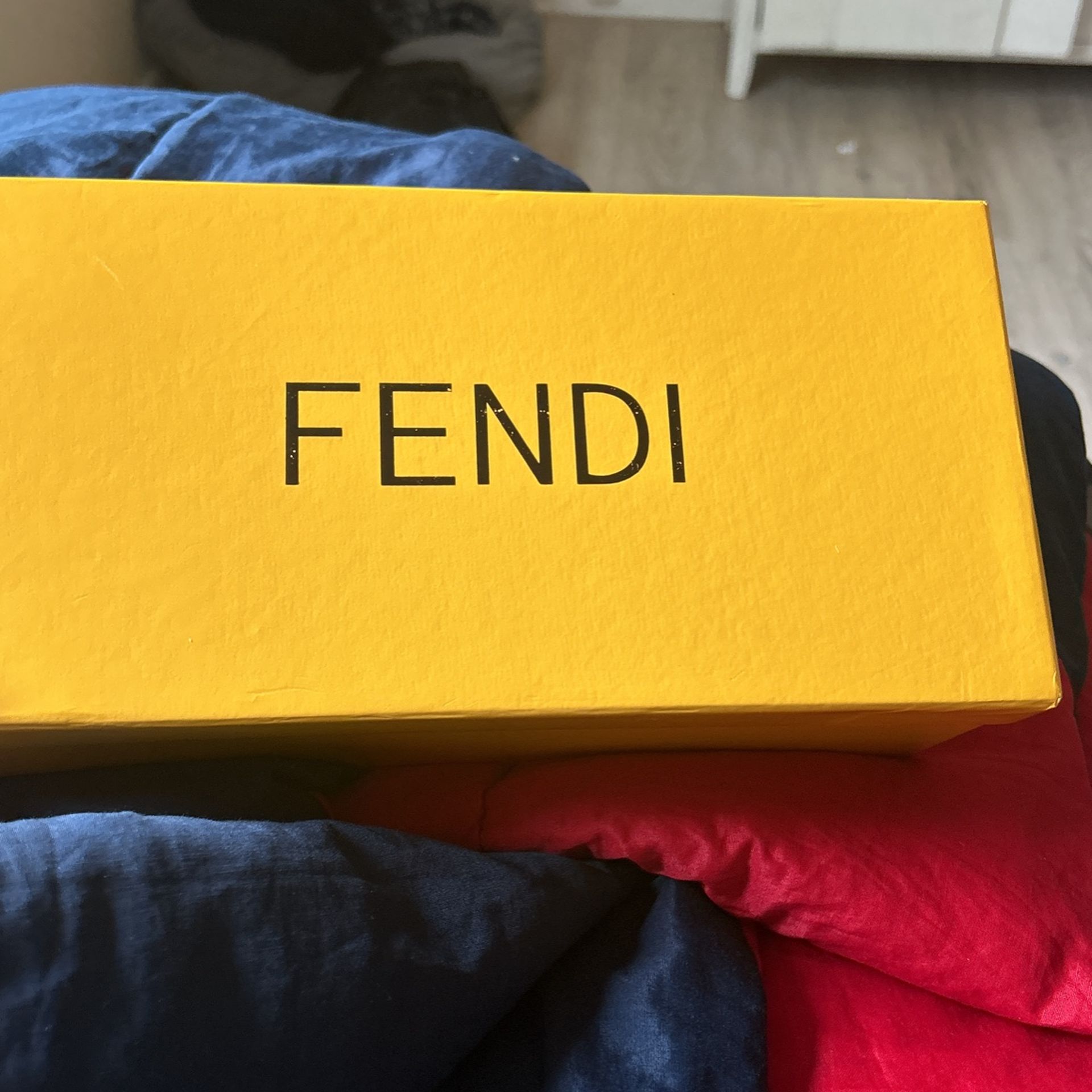 Women Fendi Denim slides Size 39