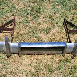 49 -52 Rare Chevy Bumper With Brackets