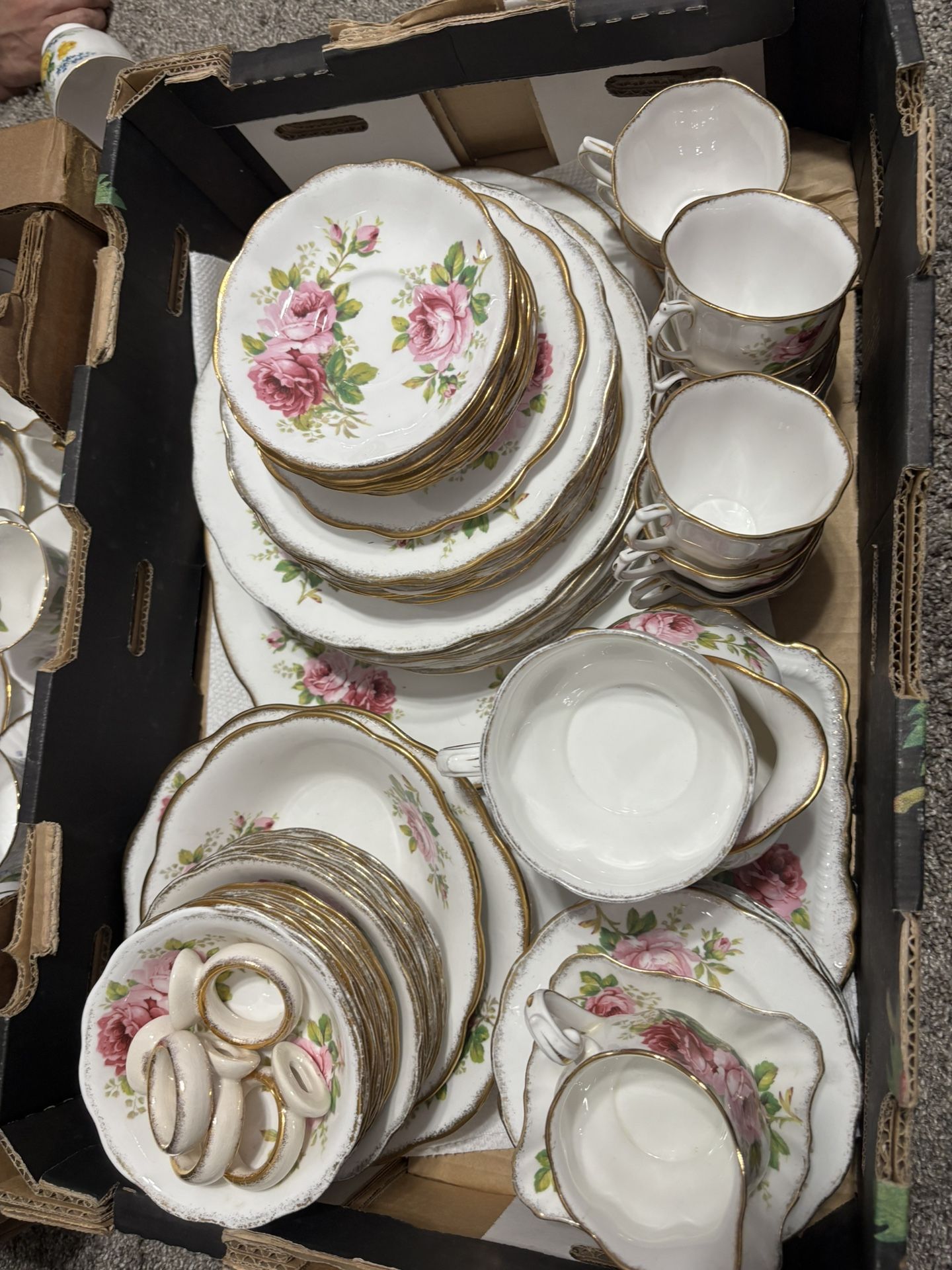 Royal Albert American Beauty China set