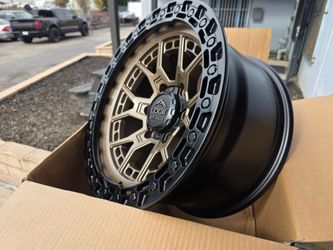 17" LOCK COMMANDO bronze/black 17x9 +0 offset