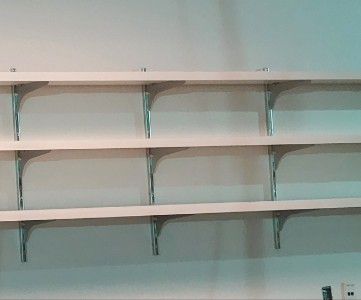White Shelf Storage Rack
