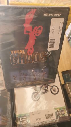 SKIN INDUSTRIES TOTAL CHAOS & TOTAL CHAOS 2 DVD