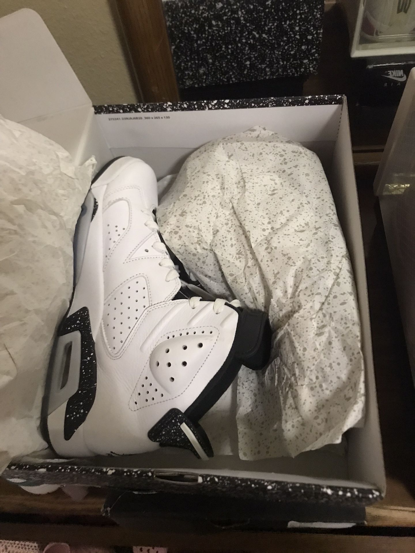 Retro Jordan 6s Oreo
