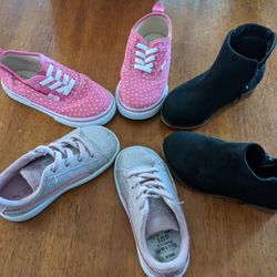 🌿💙🐞Super Cute Toddler Shoe Lot Sizes 7/8🐞🌿💙