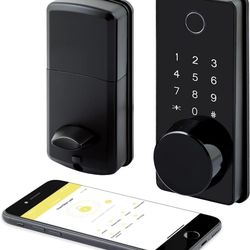 LOCKSTAR® Smart Door Lock • Keyless Deadbolt • Multiple Entry Methods – APP • Fingerprint Touch ID • Keypad Code • FOB • Traditional Key • Smart Home 