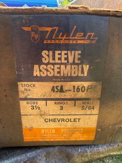 60-69 Chevy Corvair Cylinder Sleeves