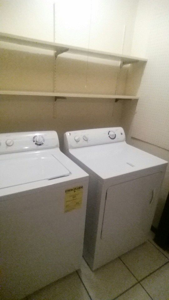 General Electric/Washer and Dryer
