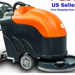 Battery Powered Floor Scrubber RT50 with , 22"Brush Not Included 