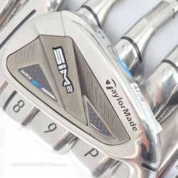 TayIorMade SIM2 Max Iron Set 5-PW, AW Stiff