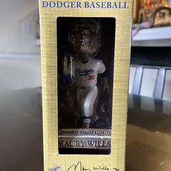 Maury Wills LA Dodgers Bobblehead