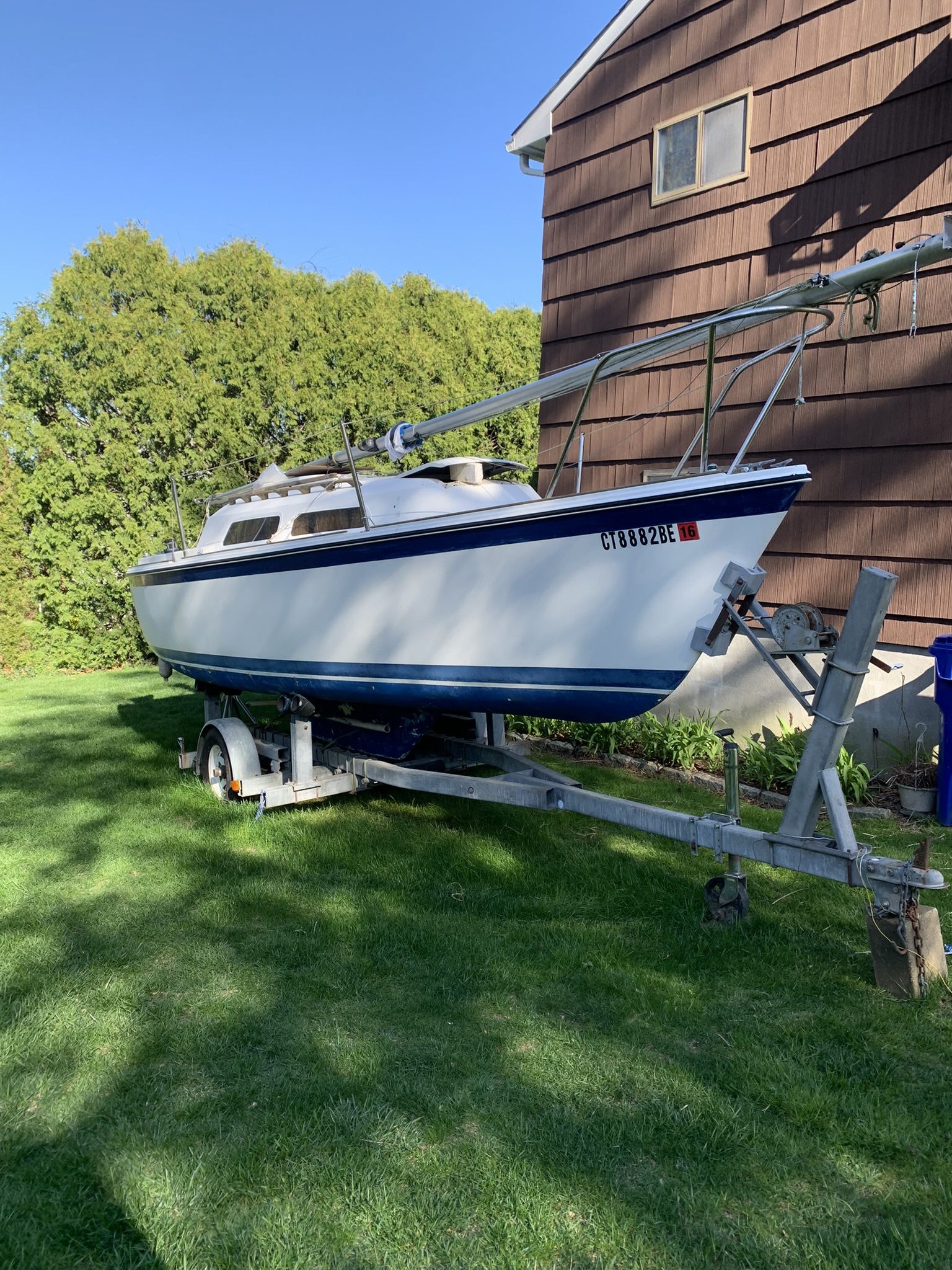 1978 O’Day Cruiser Sailboat 