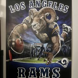 LOS ANGELES RAMS POSTER 