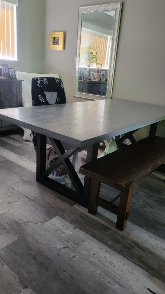 Dining Room Table 94" l x 40" w x 30" h
