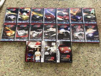 Initial D complete DVD collection