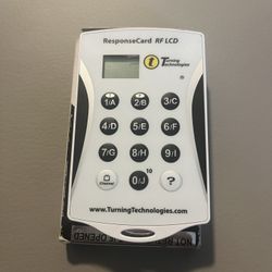 Response Card RF LCD - Turning Technologies