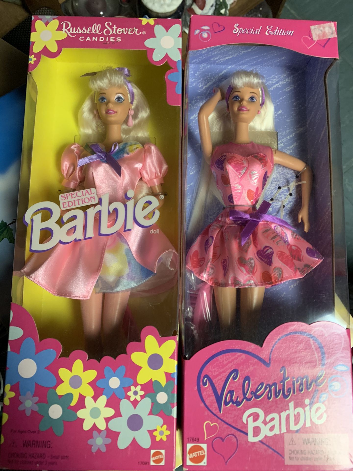 Special Edition Valentine Barbies or Easter Barbies