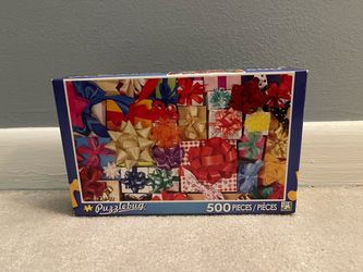 NEW LPF Puzzlebug Colorful Wrapped Presents 500 Piece Jigsaw Puzzle