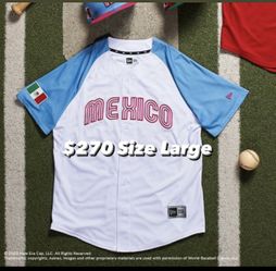 Mexico New Era World Baseball Classic 2023 Jersey Medium for Sale in San  Leandro, CA - OfferUp