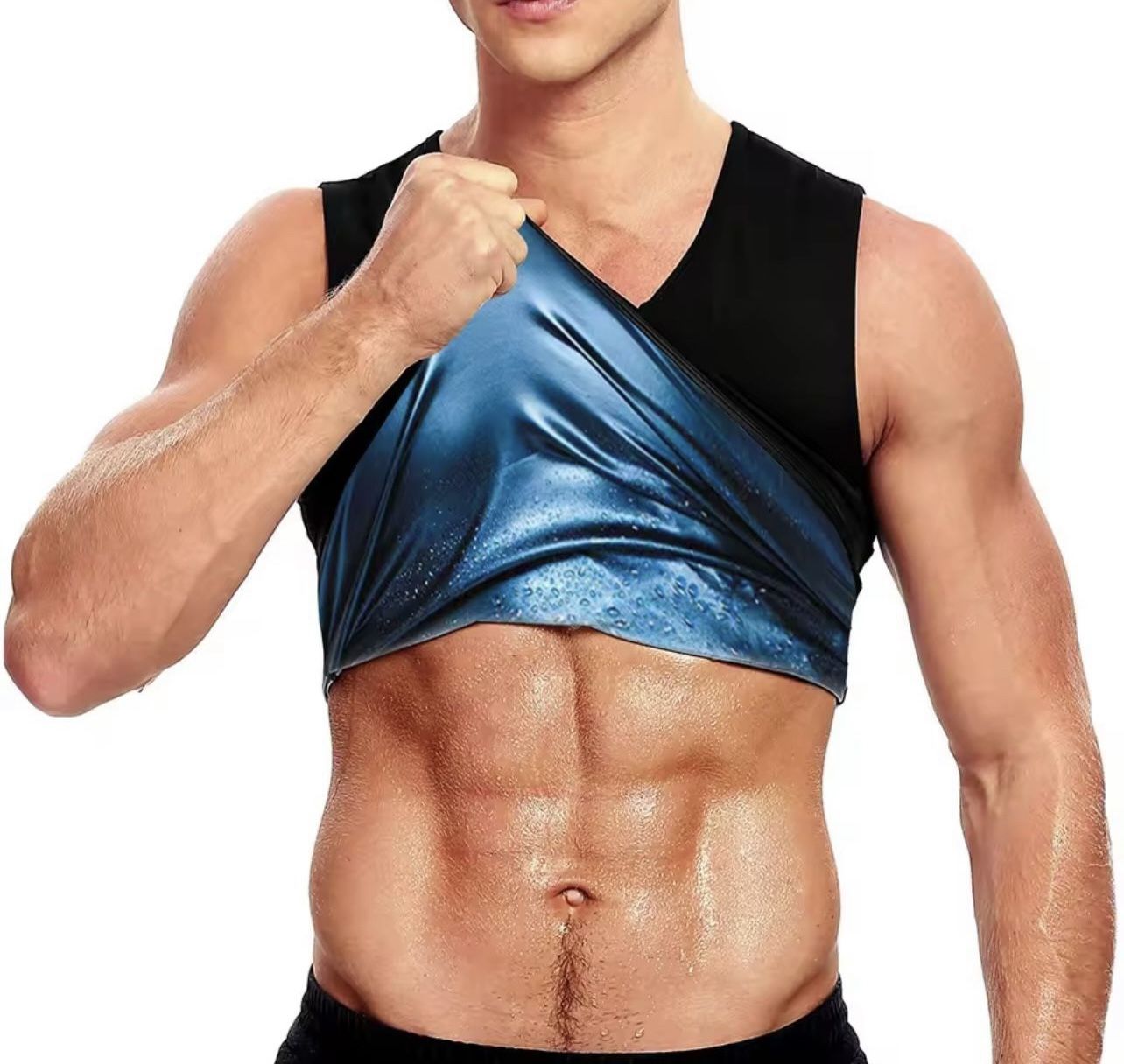 Men Gym Sportswear Sweating workout vest (S/ M)