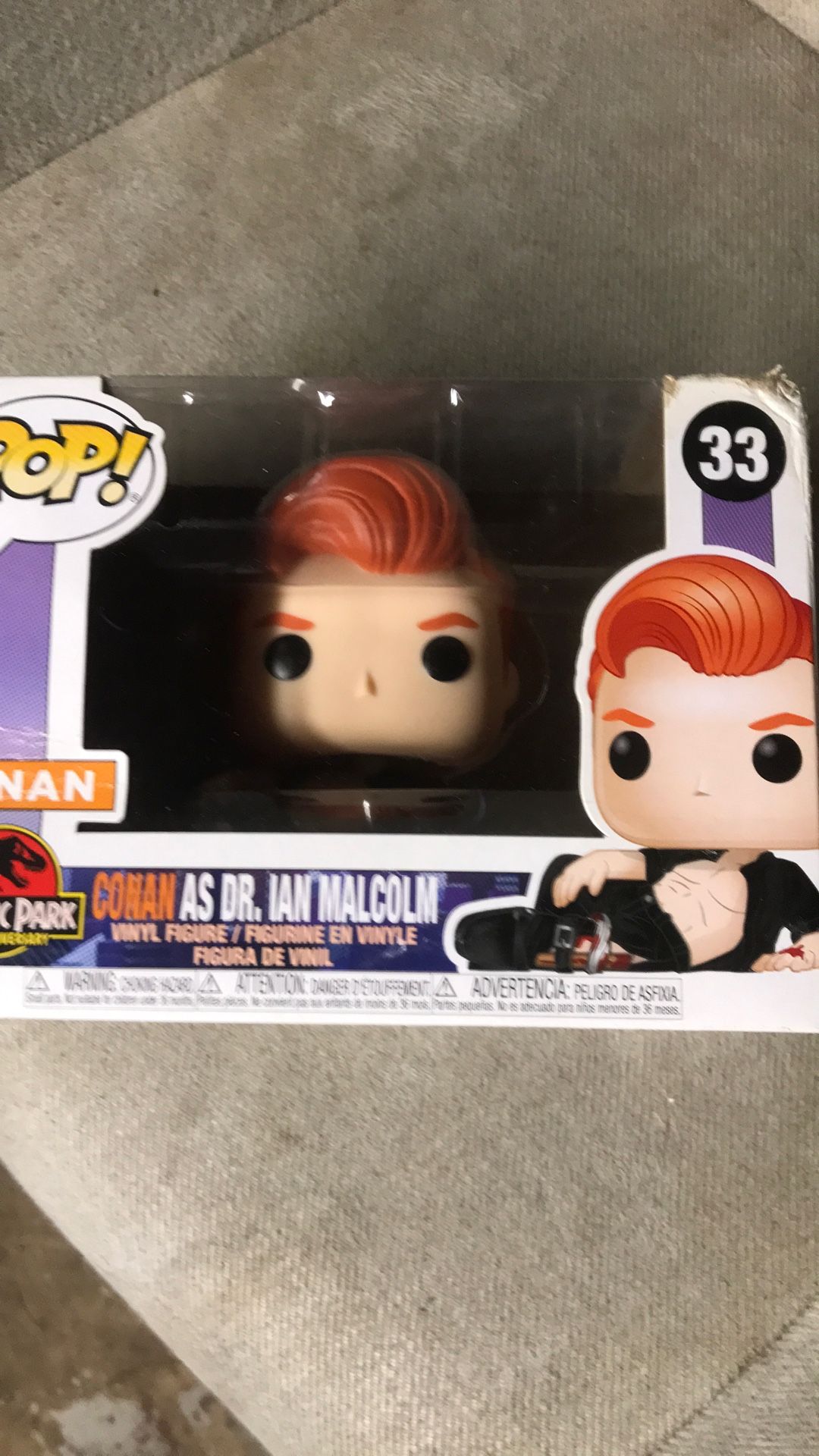 Pop Conan As Dr.Ian Malcolm