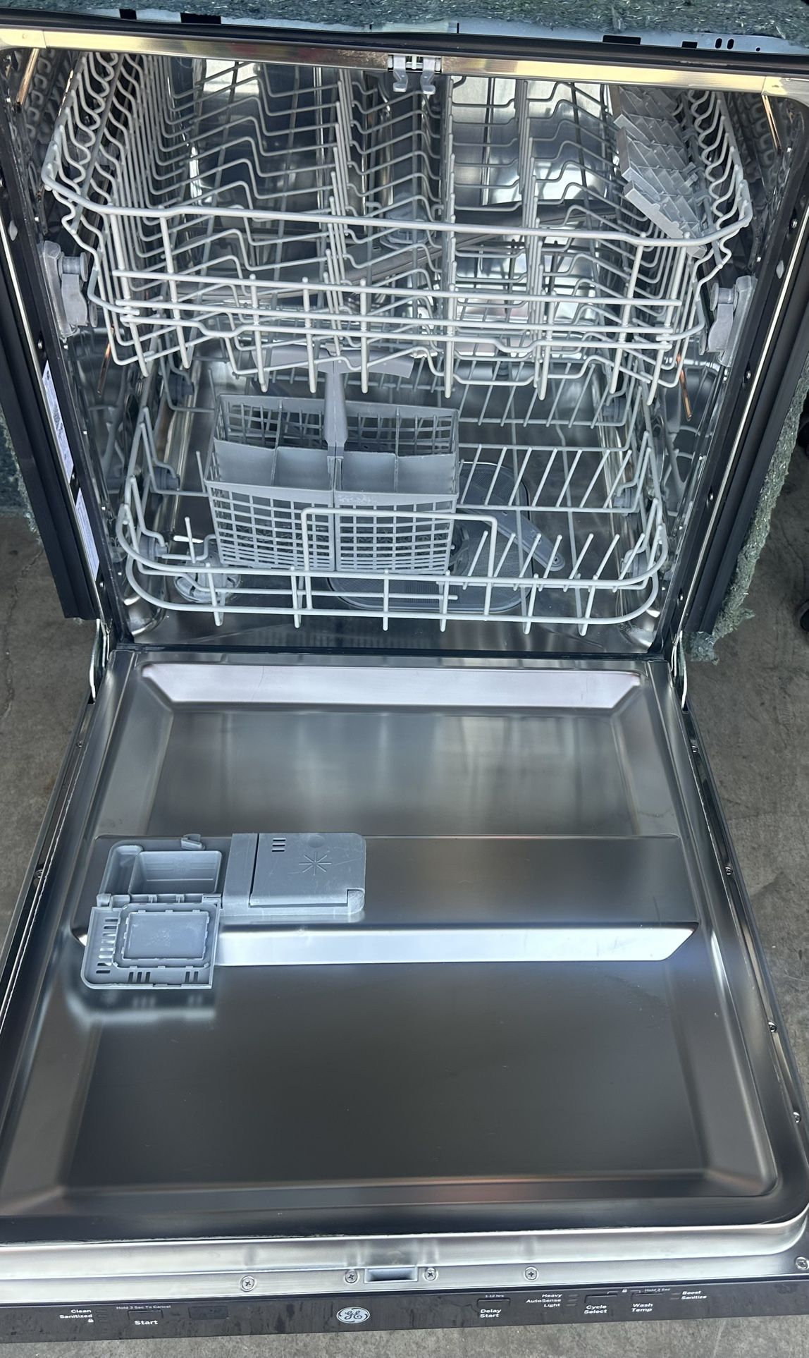 GE® ENERGY STAR® ADA Compliant Stainless Steel Interior Dishwasher