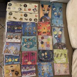 Disney trading pins booster pack sets