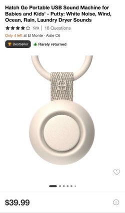 Portable Hatch sound machine