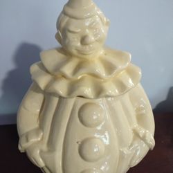 Pan American Vintage Clown Cookie Jar