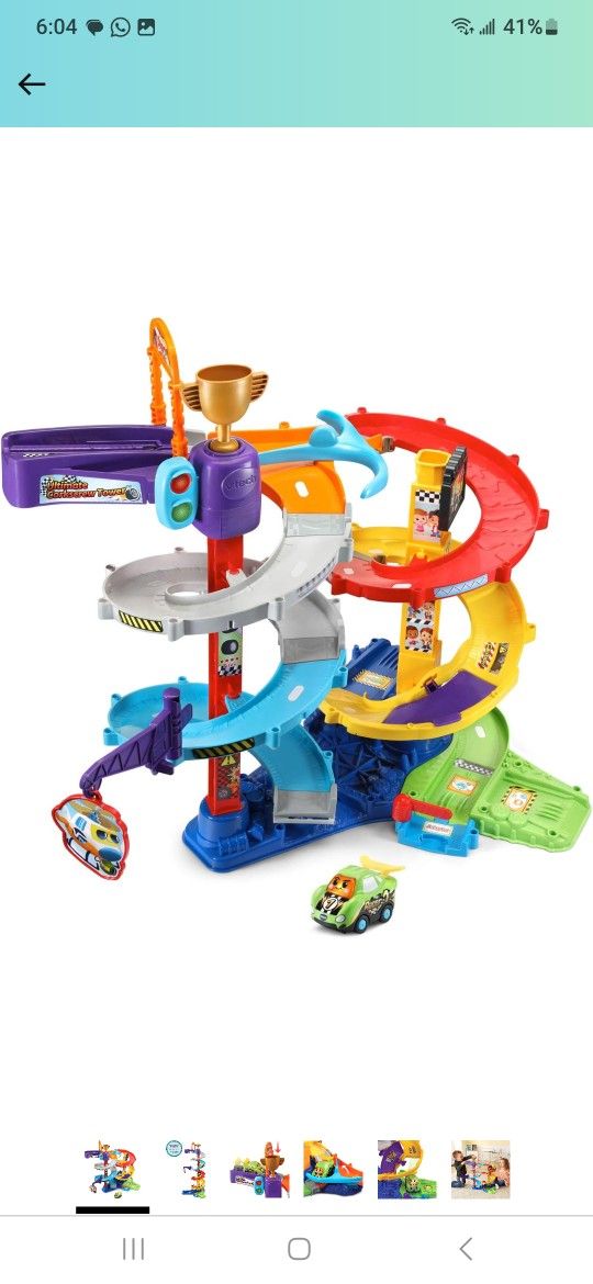 Vtech Race Track Kids Toddlers