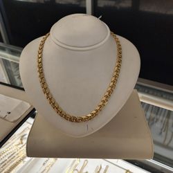 10k Gold Necklace 27.4 Grams 18 Long Layaway Available 1% Dwon If You Interested Please Make Sure You Ask For Maribel Thank You 