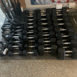 bumper plates, dumbbells, barbells benches and a lot more!